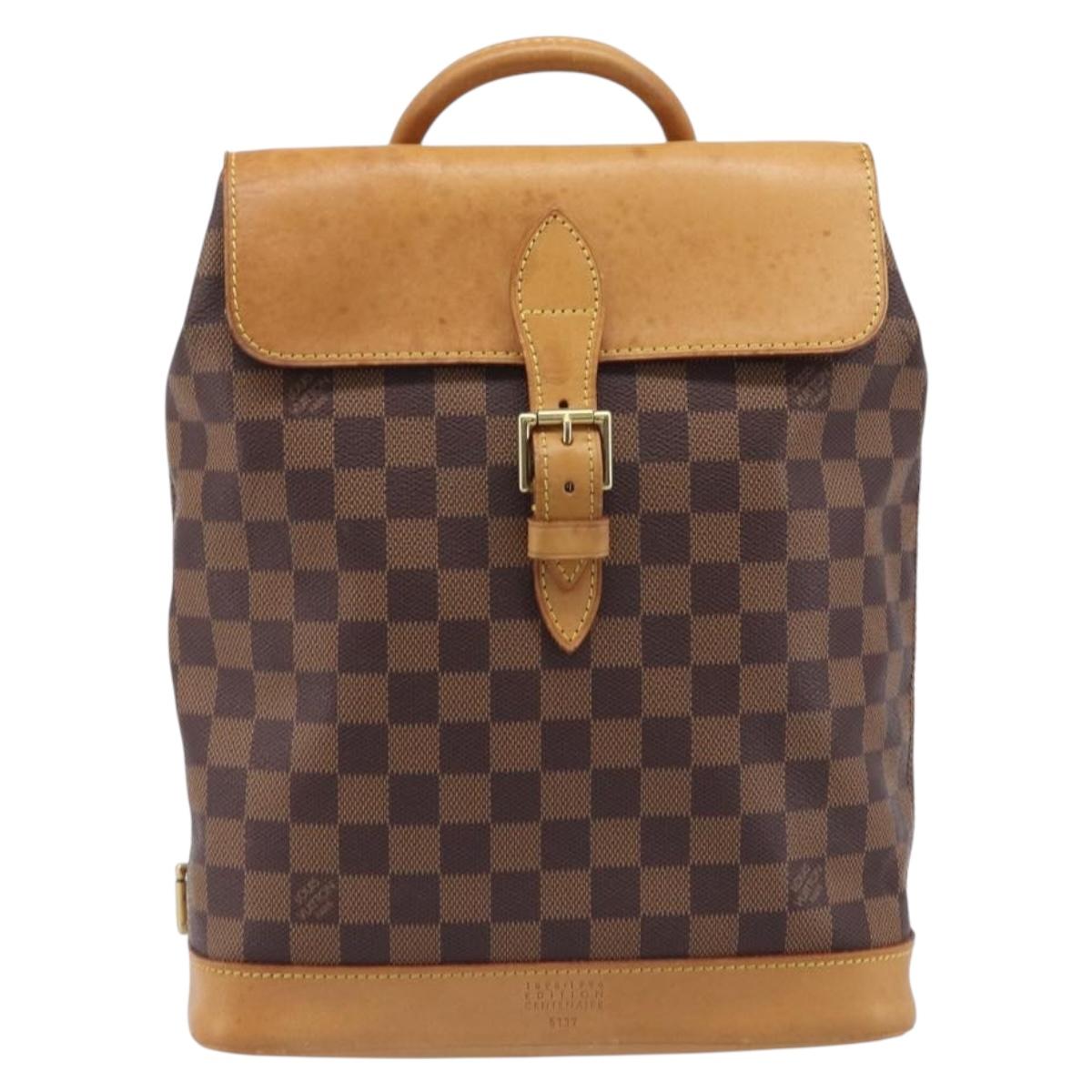 LOUIS VUITTON Damier Ebene Arlucan Backpack N99038 LV Auth ep16278