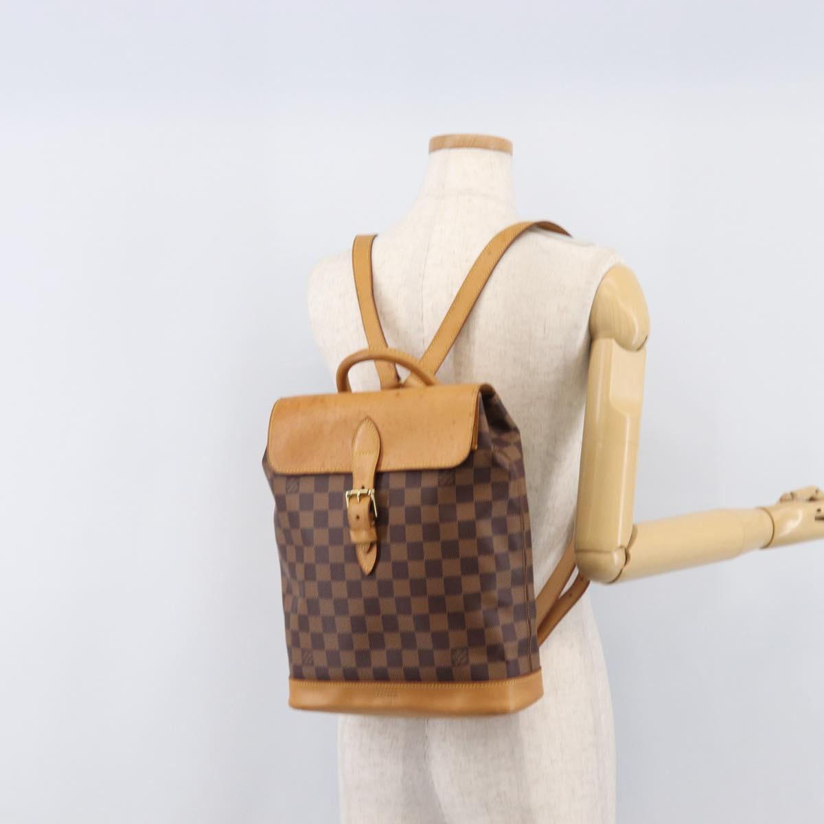 LOUIS VUITTON Damier Ebene Arlucan Backpack N99038 LV Auth ep16278