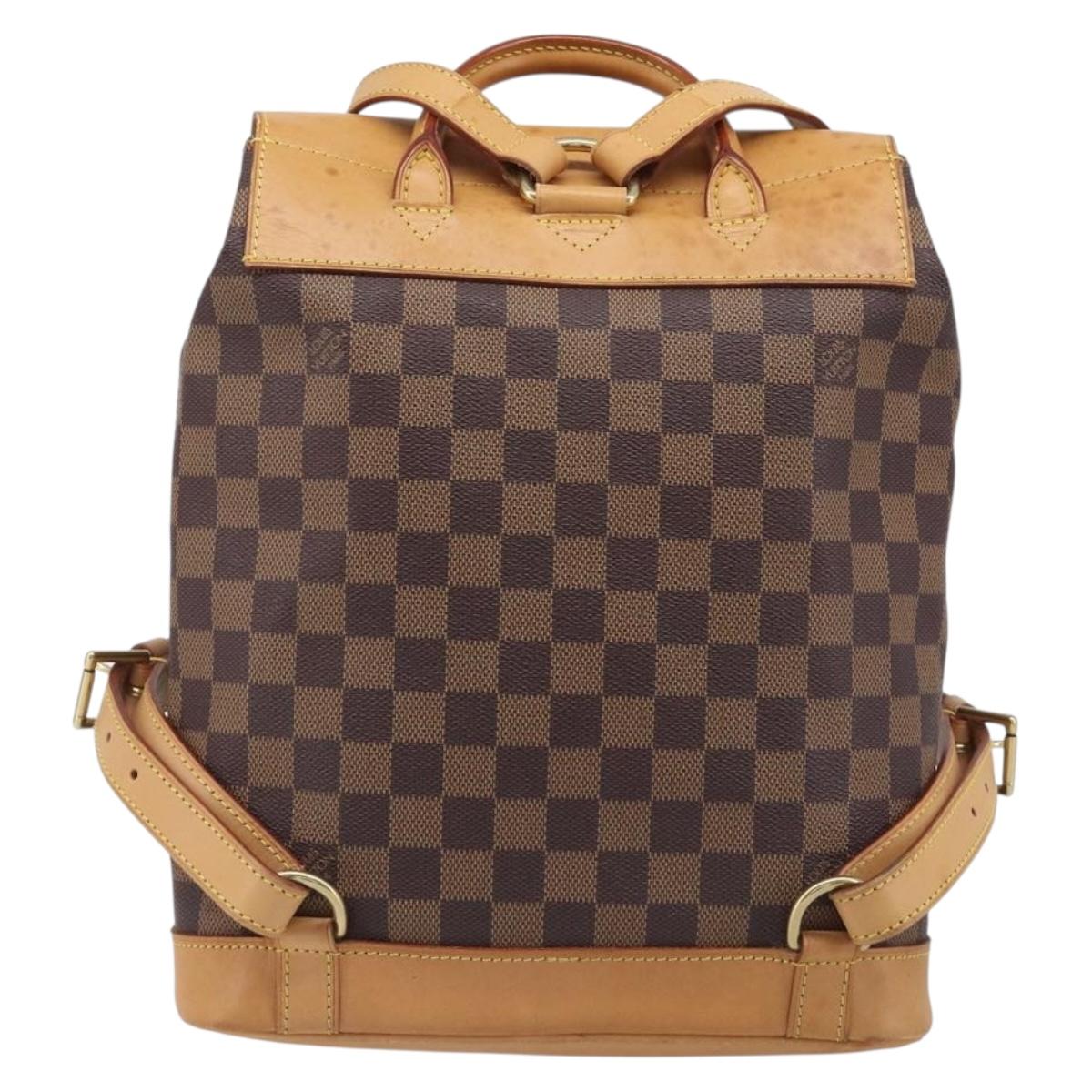 LOUIS VUITTON Damier Ebene Arlucan Backpack N99038 LV Auth ep16278