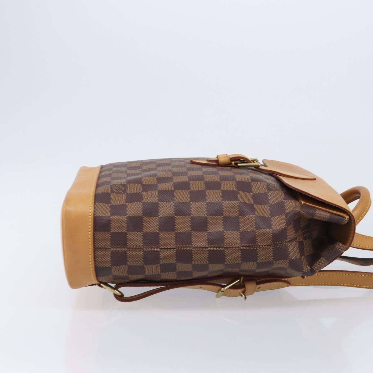 LOUIS VUITTON Damier Ebene Arlucan Backpack N99038 LV Auth ep16278