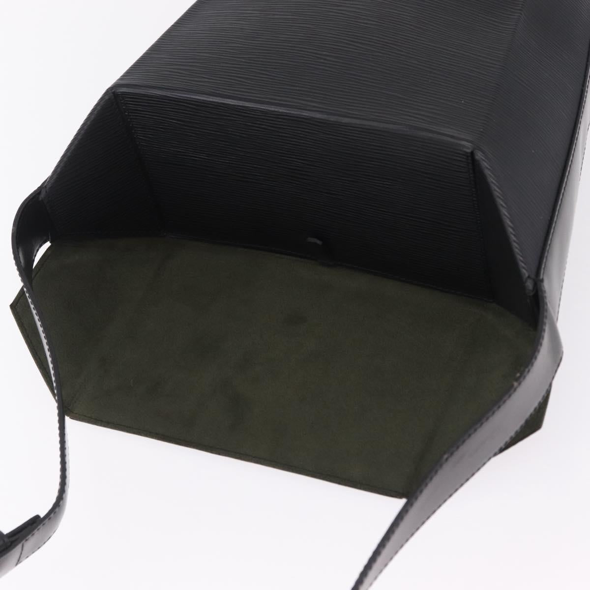 LOUIS VUITTON Epi Sax Shoulder Bag Black M80161 LV Auth ep16280