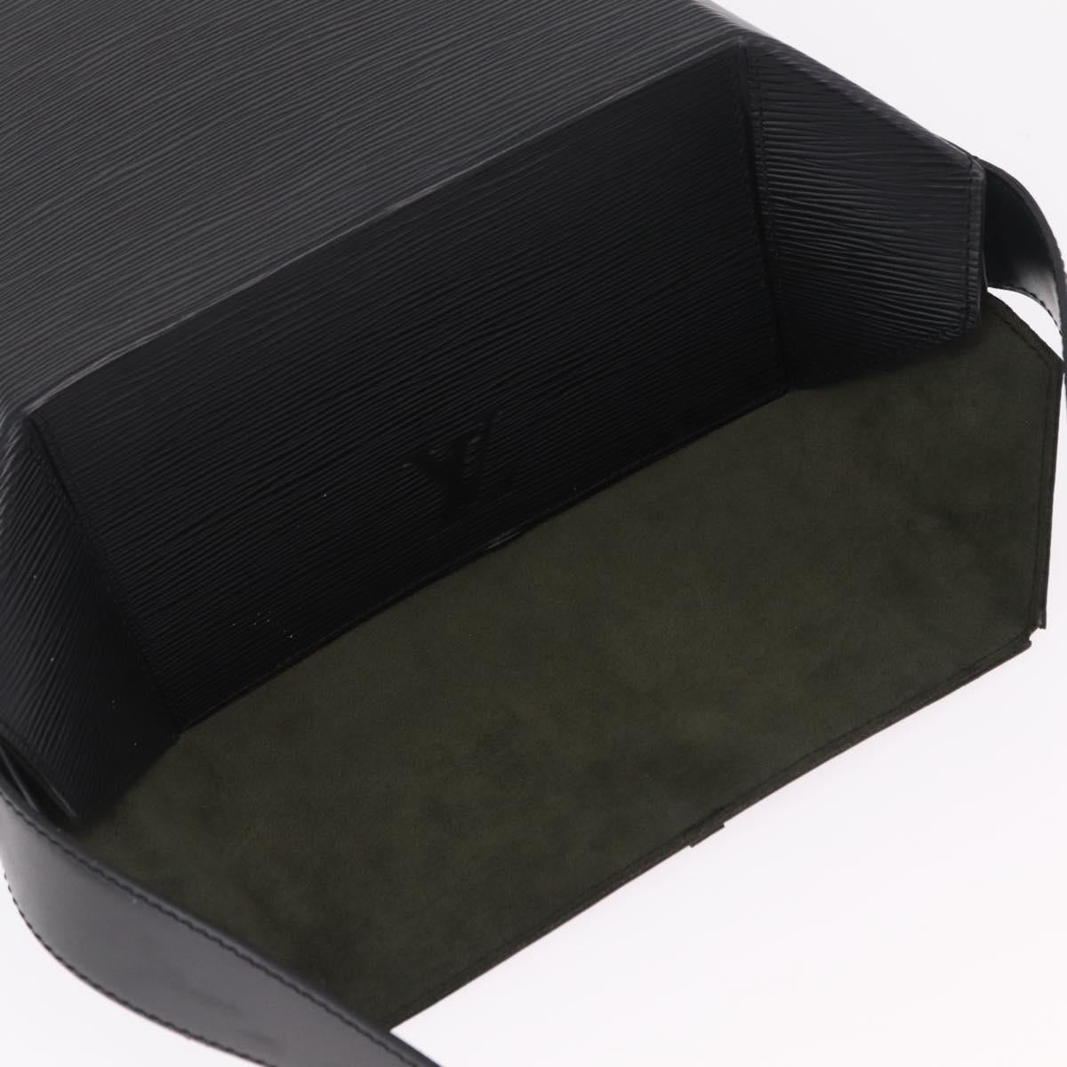 LOUIS VUITTON Epi Sax Shoulder Bag Black M80161 LV Auth ep16280