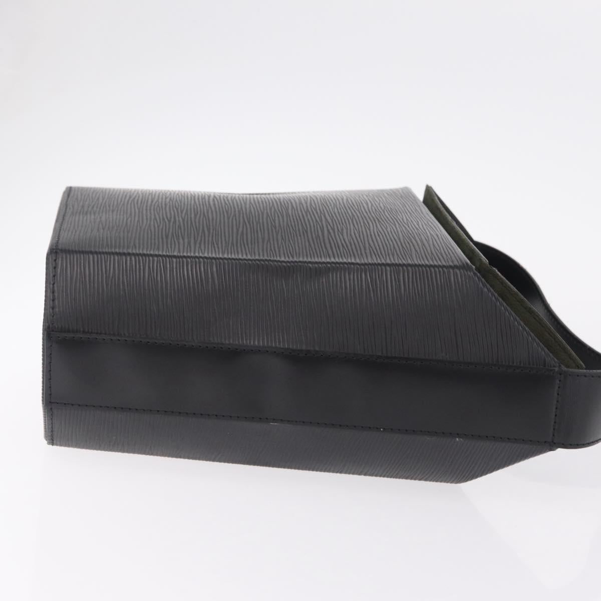 LOUIS VUITTON Epi Sax Shoulder Bag Black M80161 LV Auth ep16280