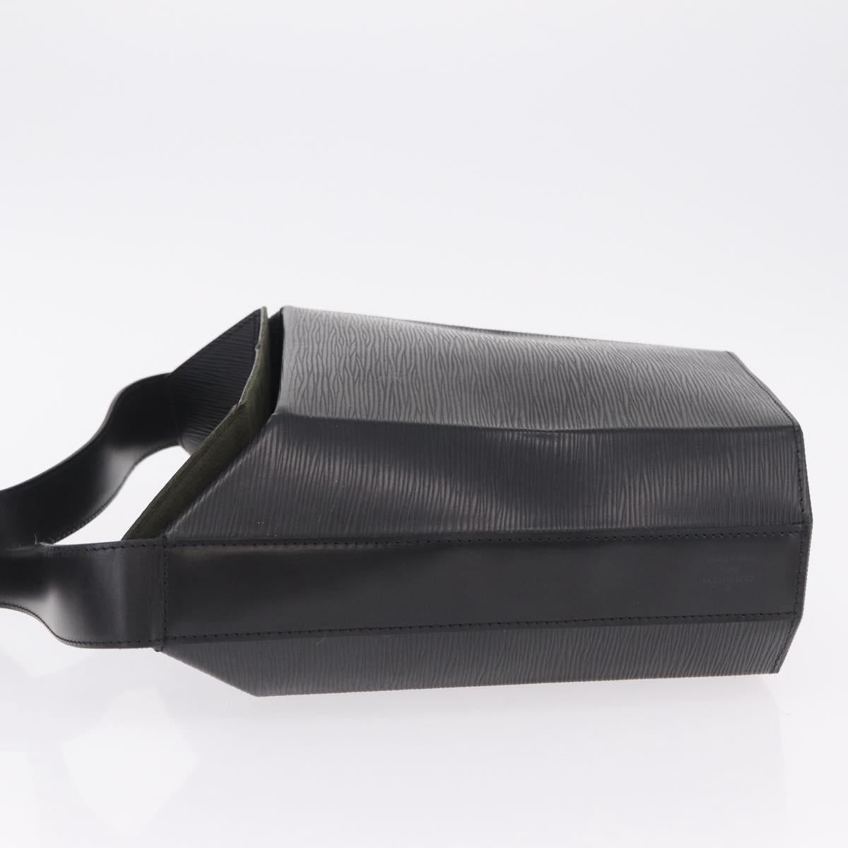 LOUIS VUITTON Epi Sax Shoulder Bag Black M80161 LV Auth ep16280