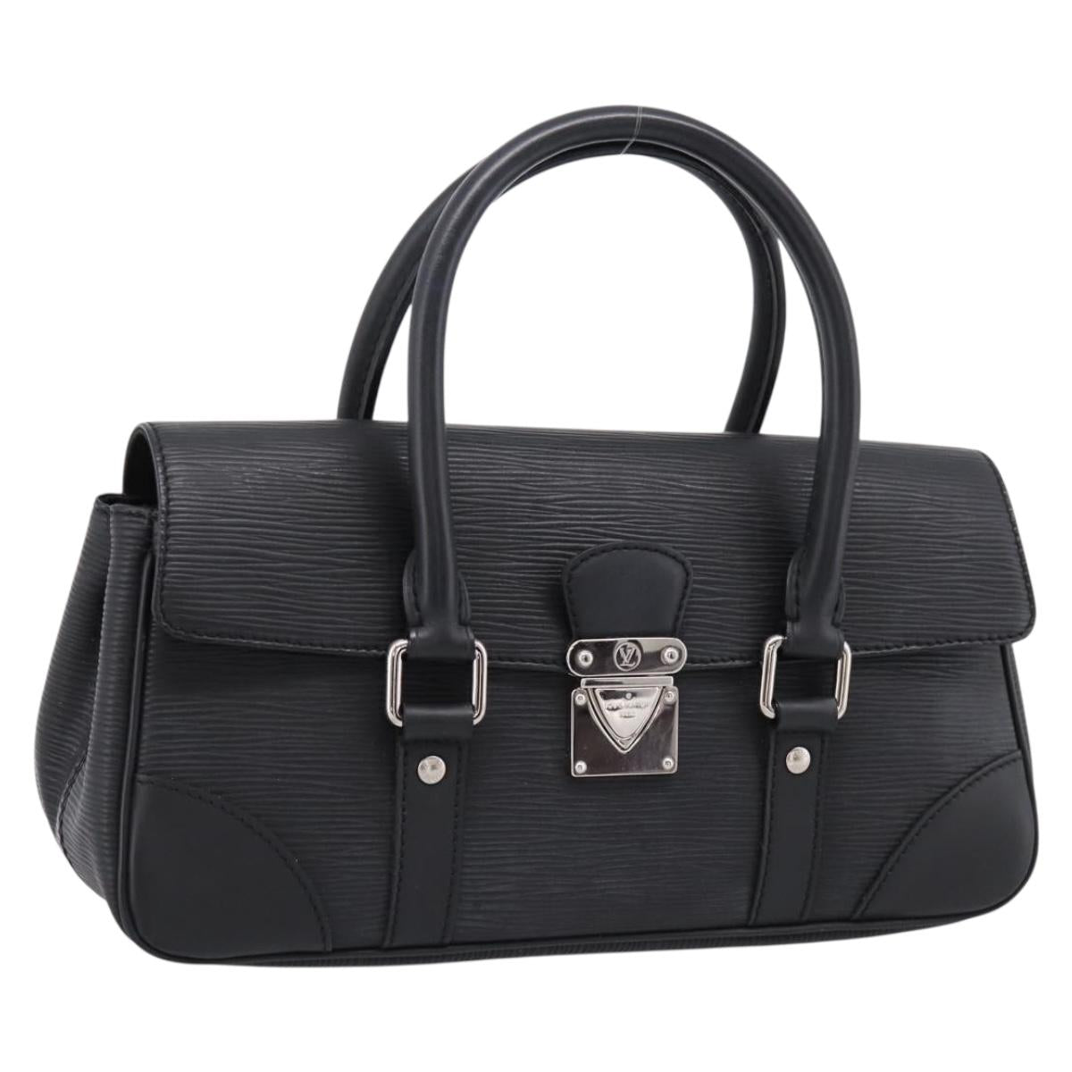 LOUIS VUITTON Epi Segur PM Hand Bag Black M58822 LV Auth ep16281V