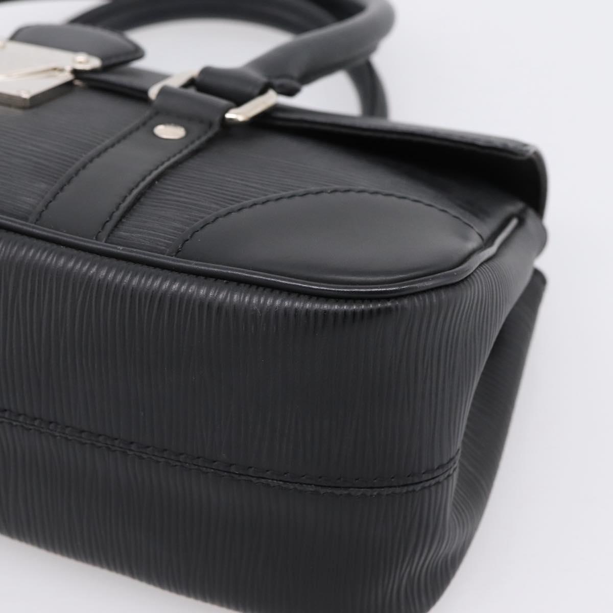 LOUIS VUITTON Epi Segur PM Hand Bag Black M58822 LV Auth ep16281V