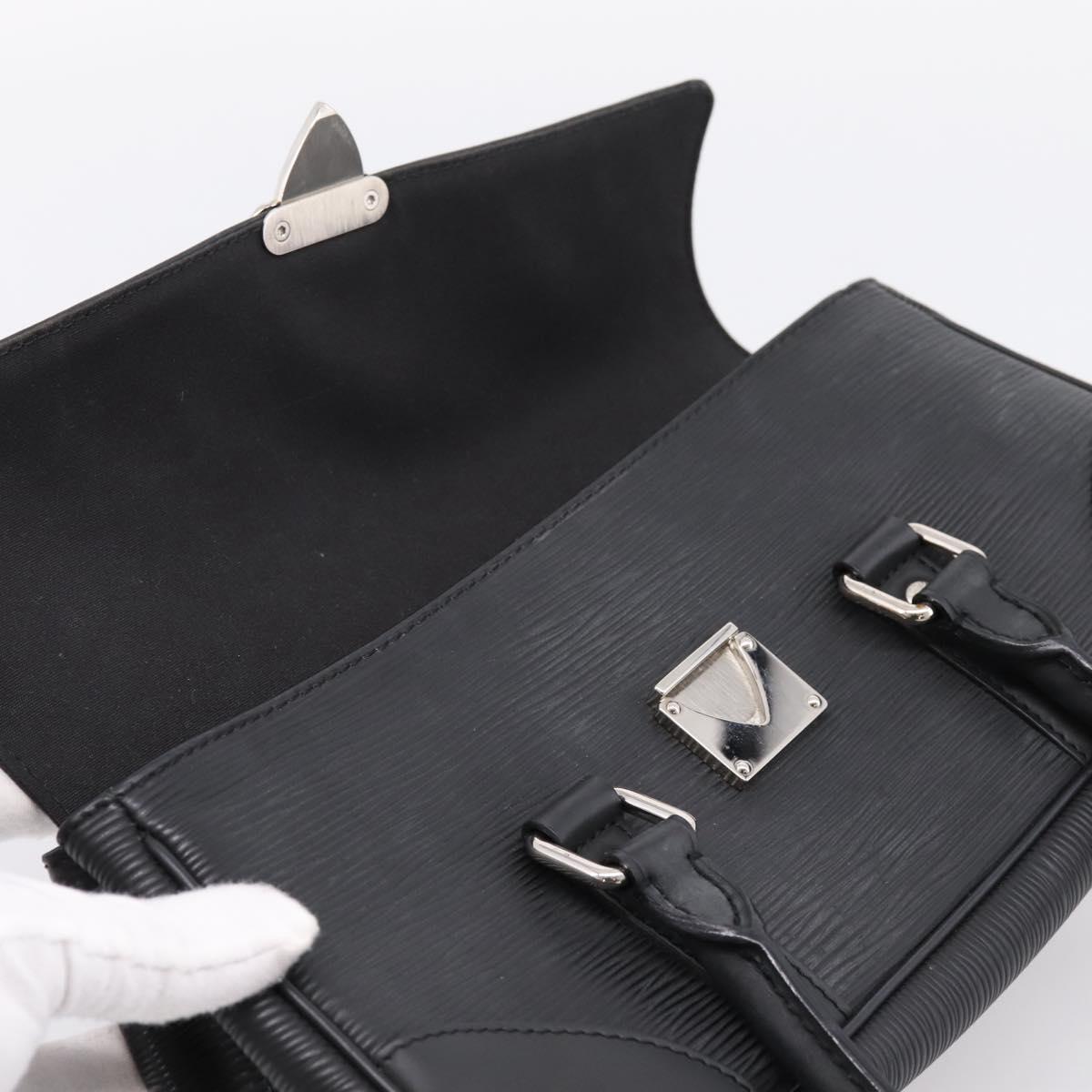 LOUIS VUITTON Epi Segur PM Hand Bag Black M58822 LV Auth ep16281V