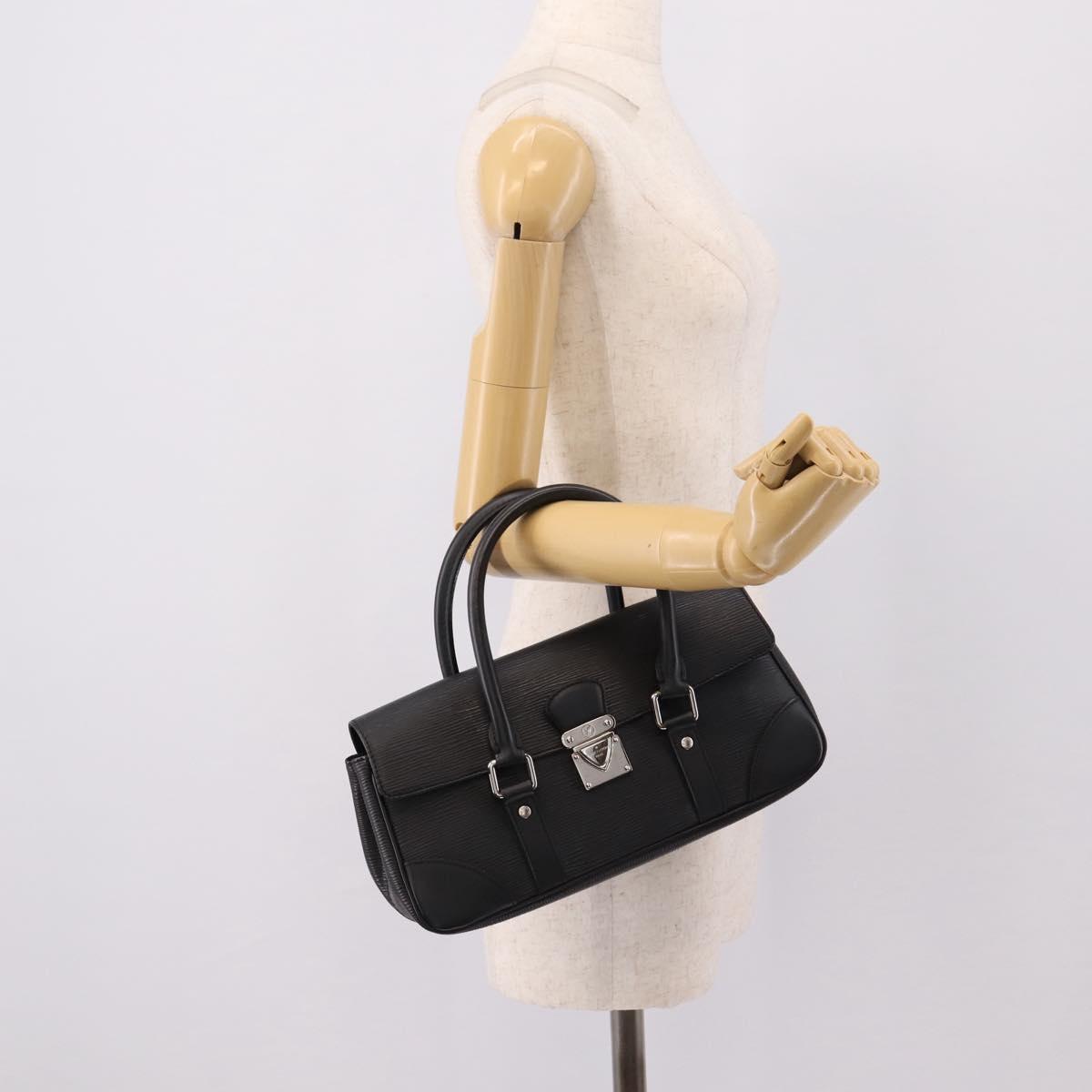 LOUIS VUITTON Epi Segur PM Hand Bag Black M58822 LV Auth ep16281V