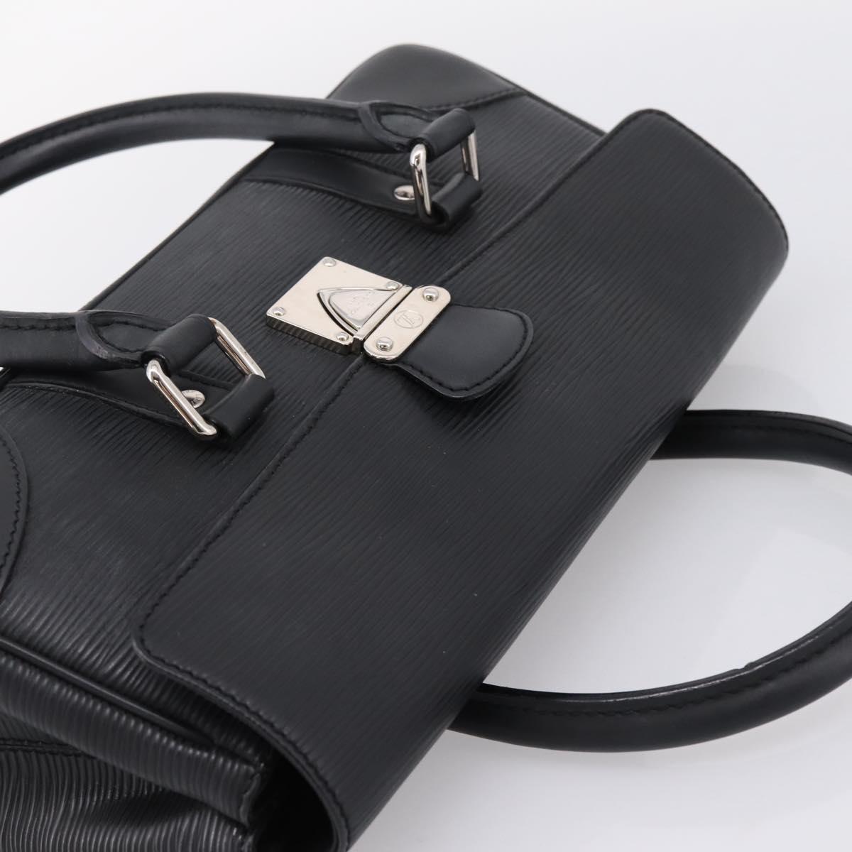 LOUIS VUITTON Epi Segur PM Hand Bag Black M58822 LV Auth ep16281V