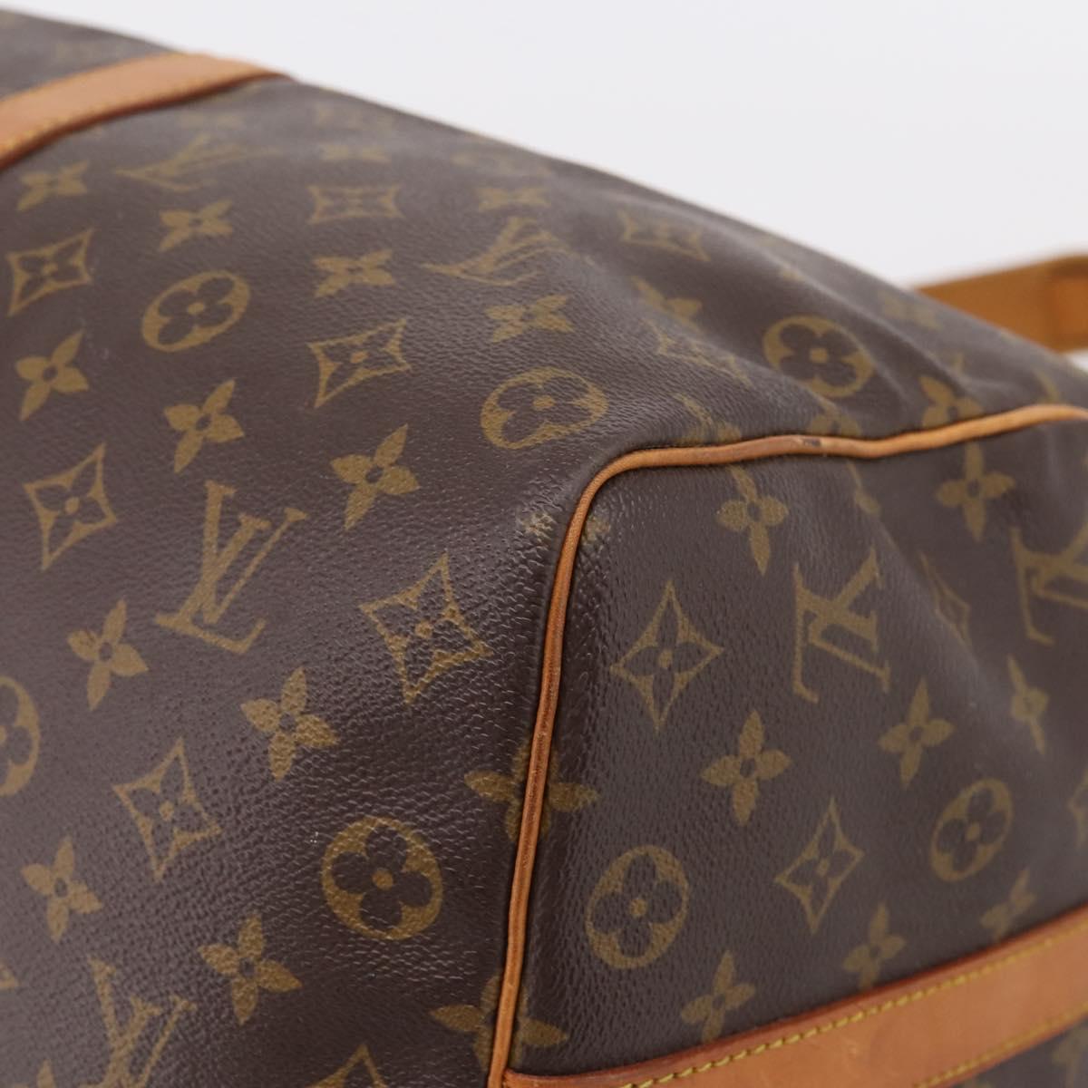 LOUIS VUITTON Monogram Keepall Bandouliere 50 Boston Bag M41416 LV Auth ep16282A