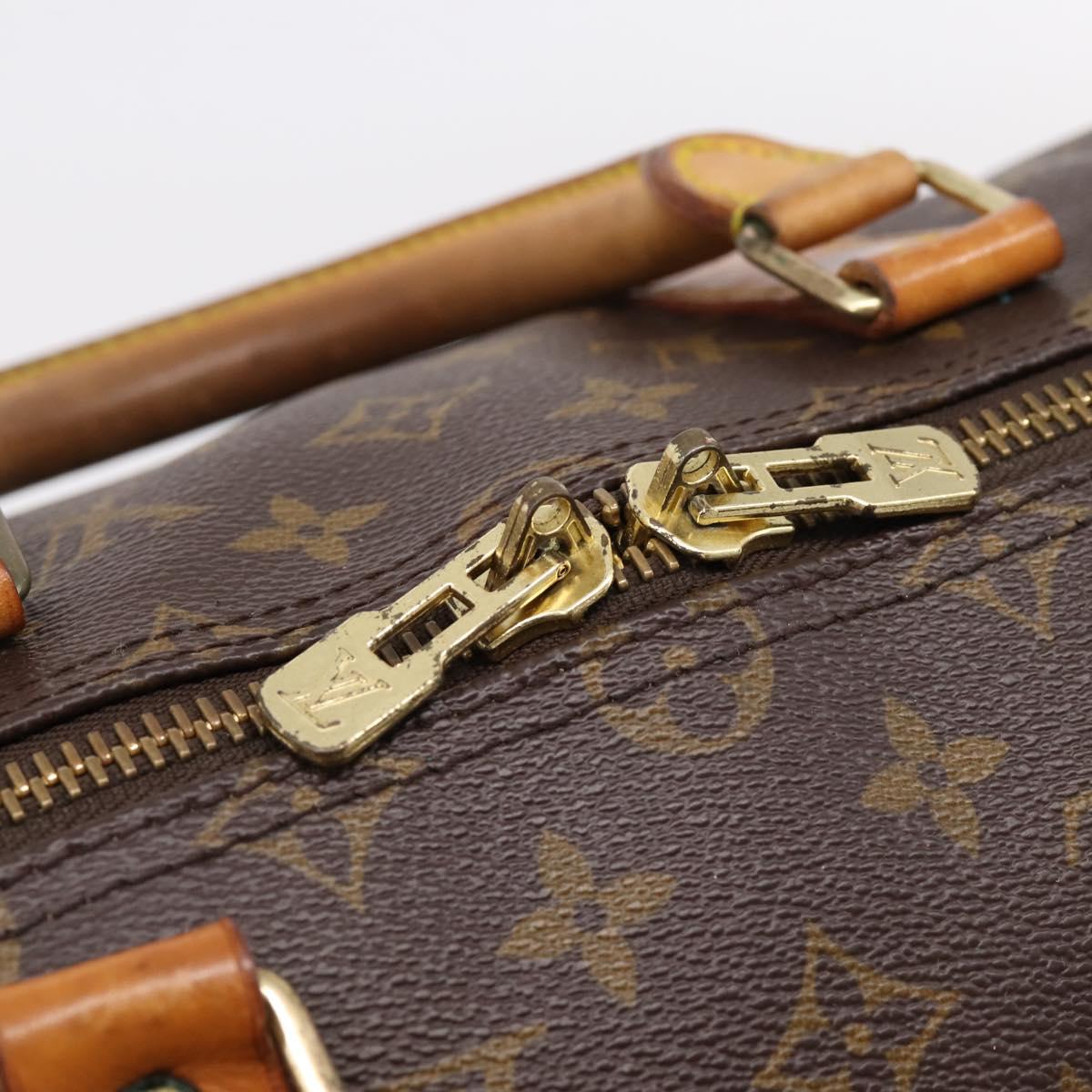 LOUIS VUITTON Monogram Keepall Bandouliere 50 Boston Bag M41416 LV Auth ep16282A