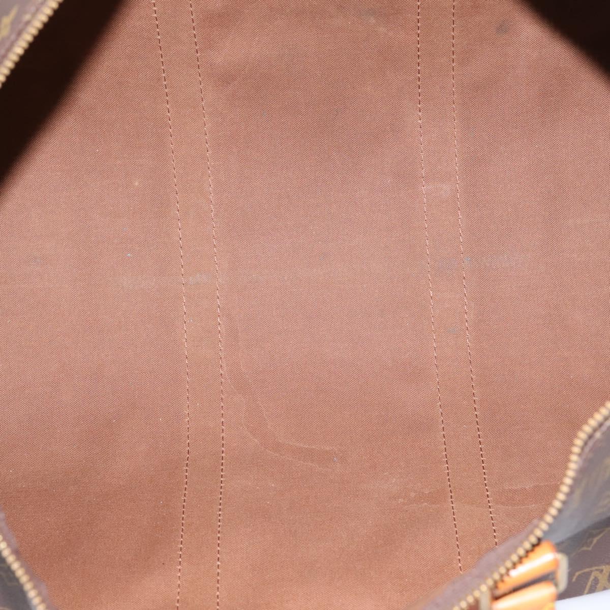 LOUIS VUITTON Monogram Keepall Bandouliere 50 Boston Bag M41416 LV Auth ep16282A
