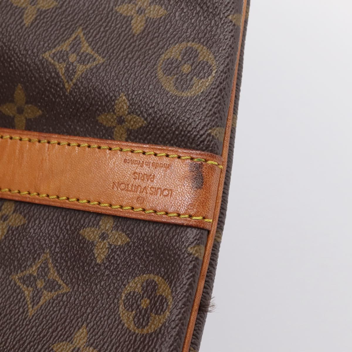 LOUIS VUITTON Monogram Keepall Bandouliere 50 Boston Bag M41416 LV Auth ep16282A
