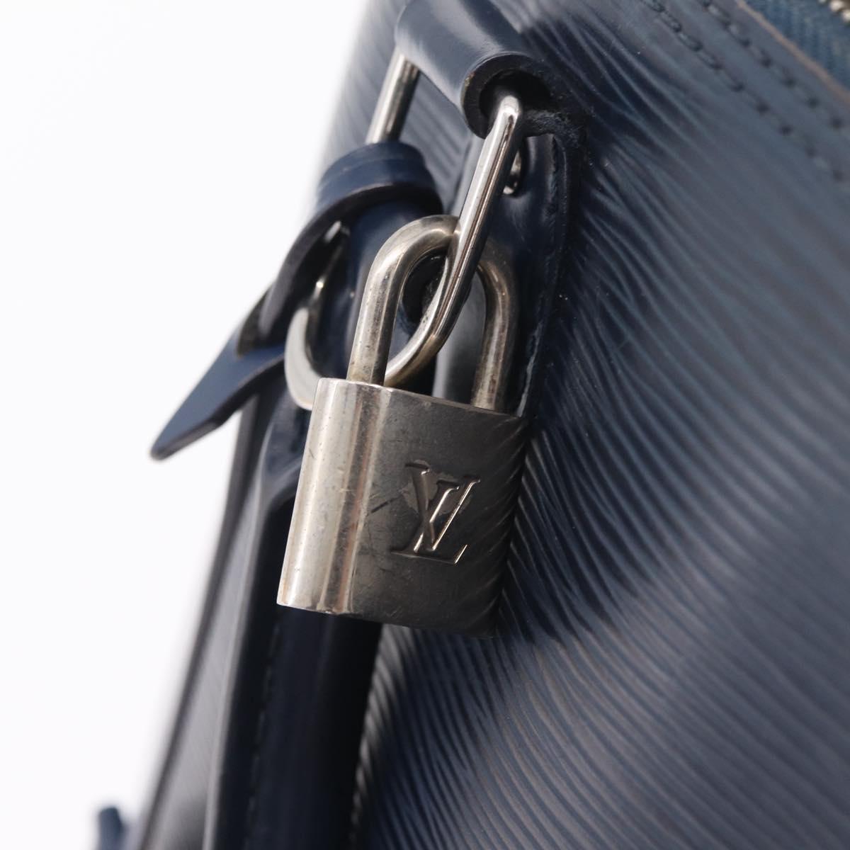 LOUIS VUITTON Epi Alma Hand Bag Indigo Blue LV Auth ep16306A