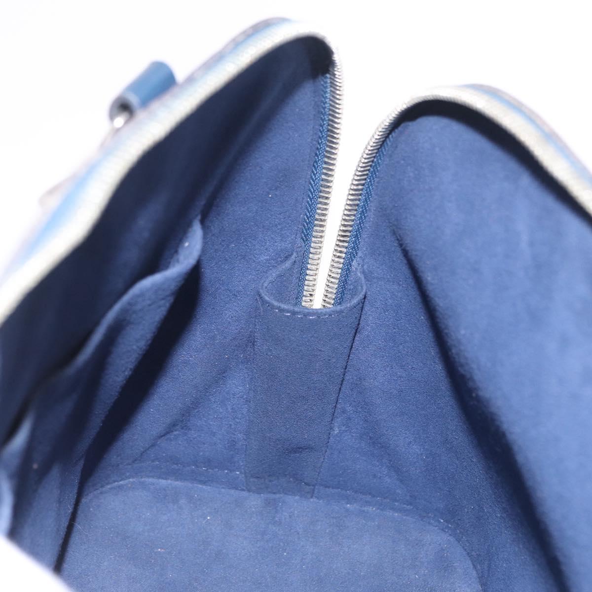 LOUIS VUITTON Epi Alma Hand Bag Indigo Blue LV Auth ep16306A