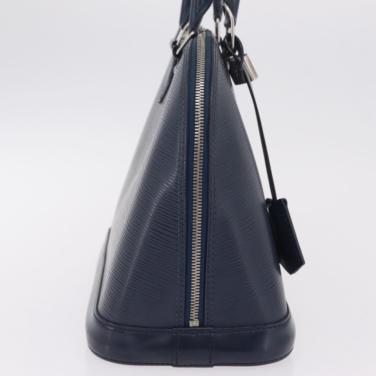 LOUIS VUITTON Epi Alma Hand Bag Indigo Blue LV Auth ep16306A
