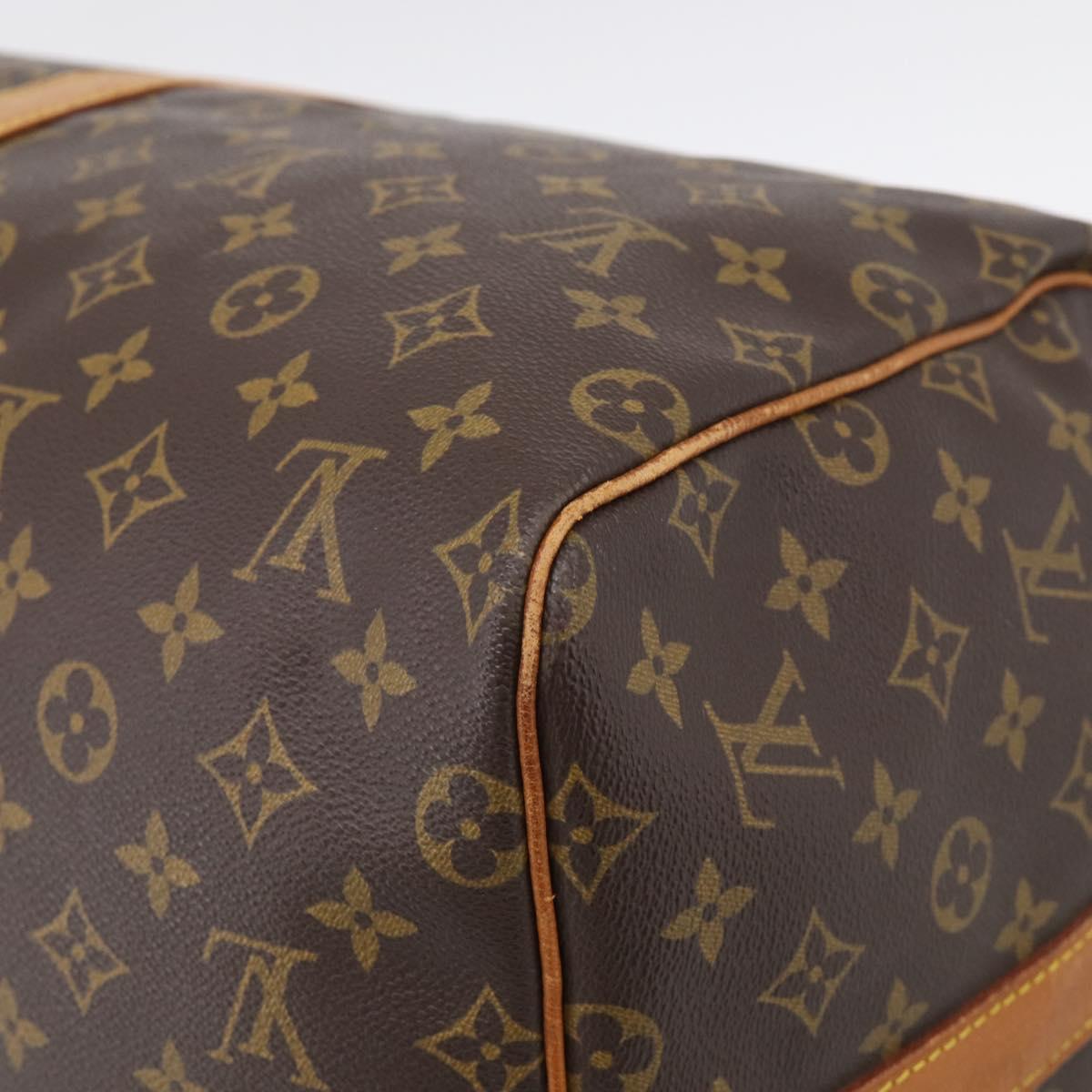 LOUIS VUITTON Monogram Keepall Bandouliere 55 Boston Bag M41414 LV Auth ep16307A