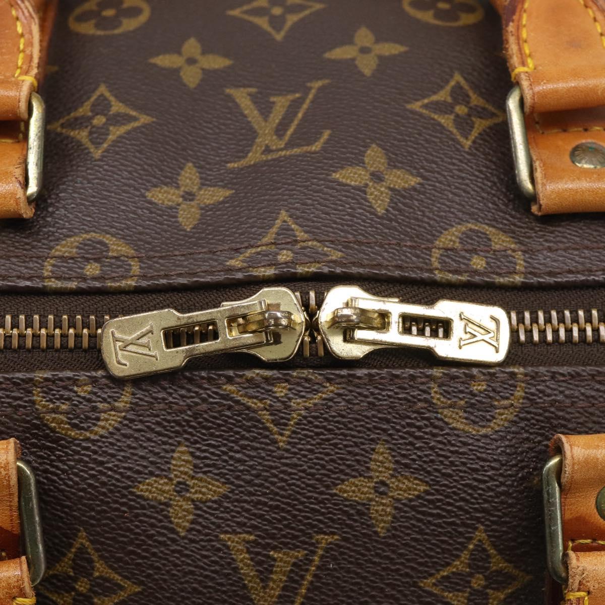 LOUIS VUITTON Monogram Keepall Bandouliere 55 Boston Bag M41414 LV Auth ep16307A