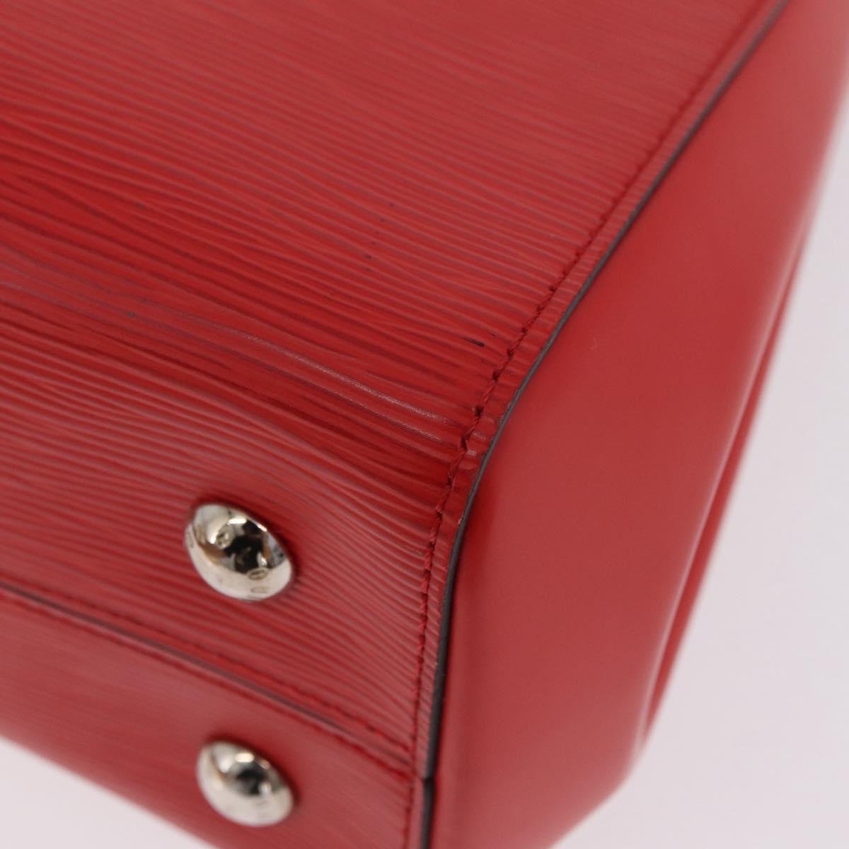 LOUIS VUITTON Epi Cluny MM Hand Bag Red M41333 LV Auth ep16315V