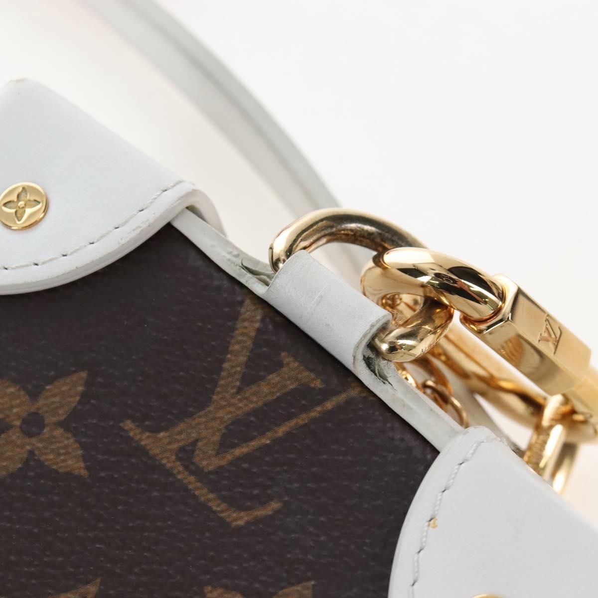 LOUIS VUITTON Monogram NBA Soft Trunk Phone Box Bag White M80102 Auth ep16316SAM