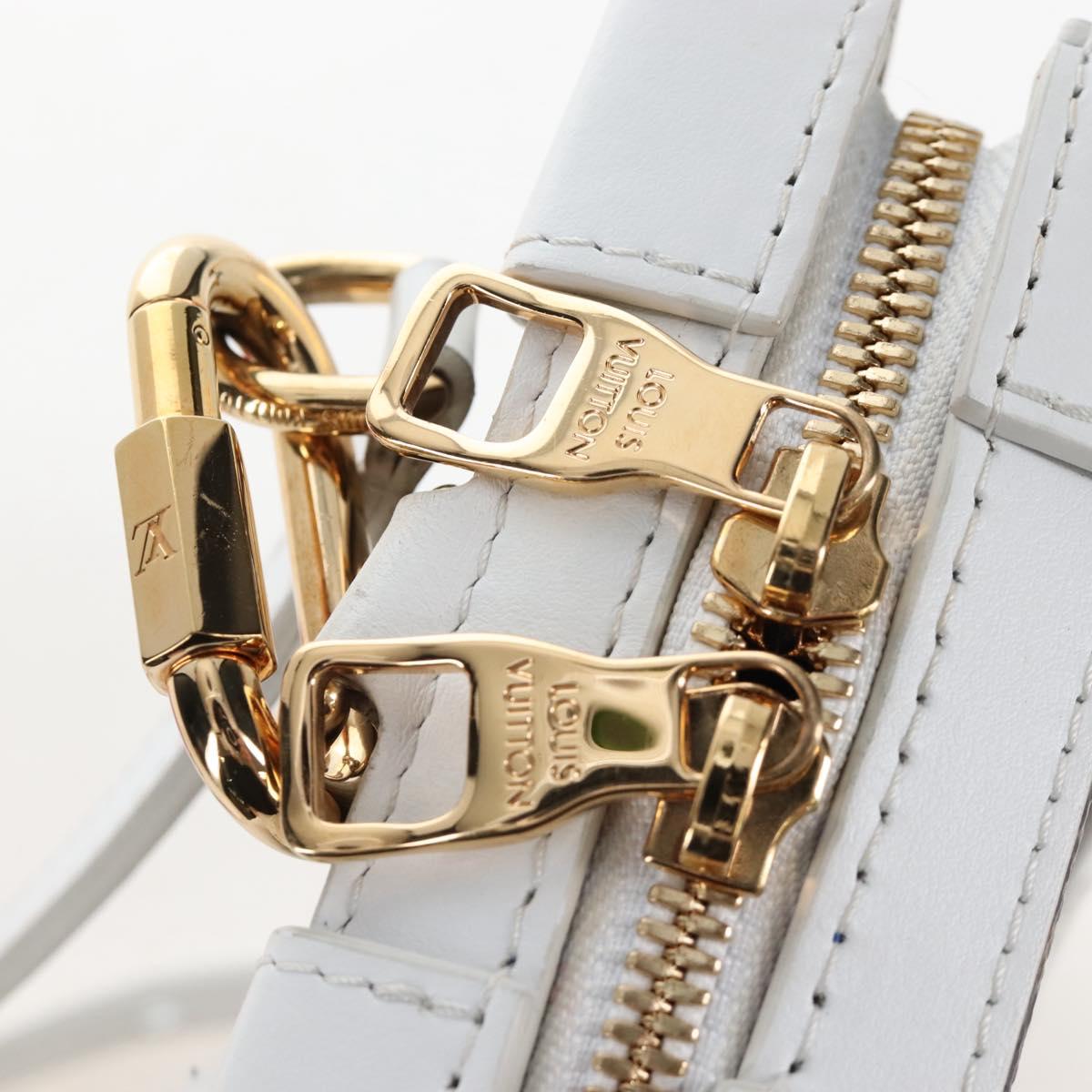 LOUIS VUITTON Monogram NBA Soft Trunk Phone Box Bag White M80102 Auth ep16316SAM