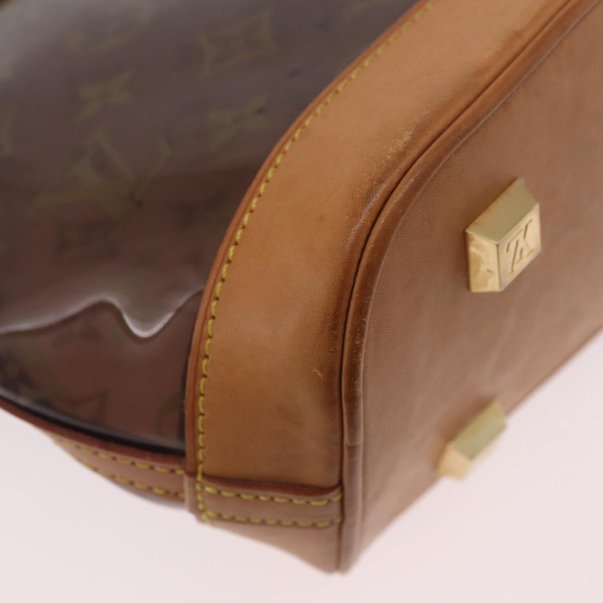 LOUIS VUITTON Monogram Vinyl Kava Amble PM Bag Brown M92502 LV Auth ep16317A