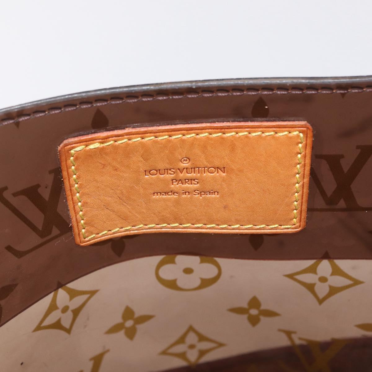 LOUIS VUITTON Monogram Vinyl Kava Amble PM Bag Brown M92502 LV Auth ep16317A