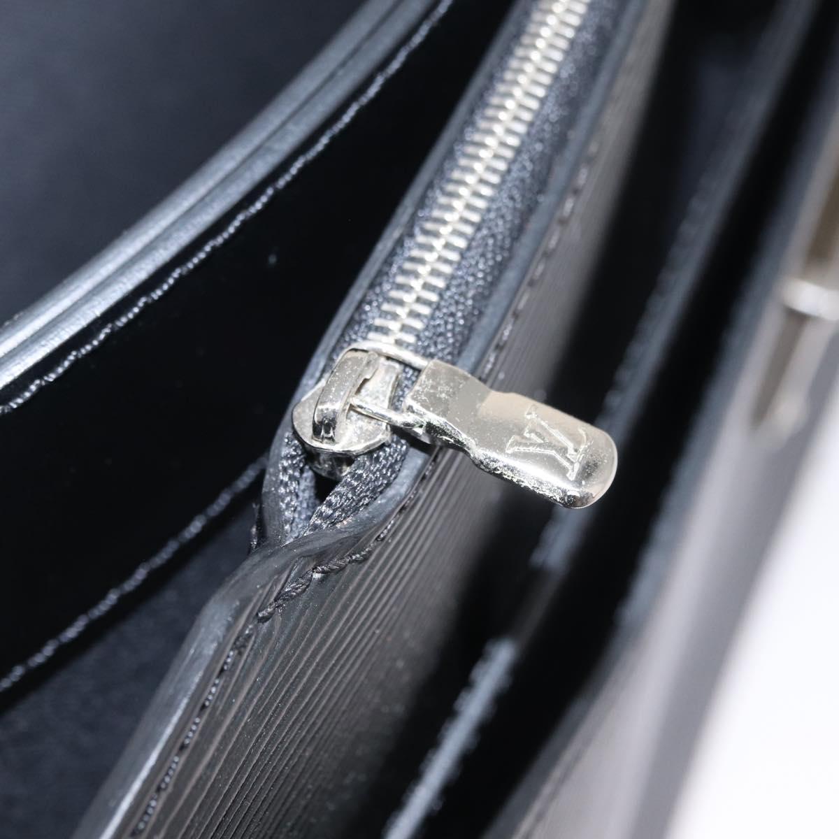 LOUIS VUITTON Epi Laguito Business Bag Noir M54552 LV Auth ep16323V