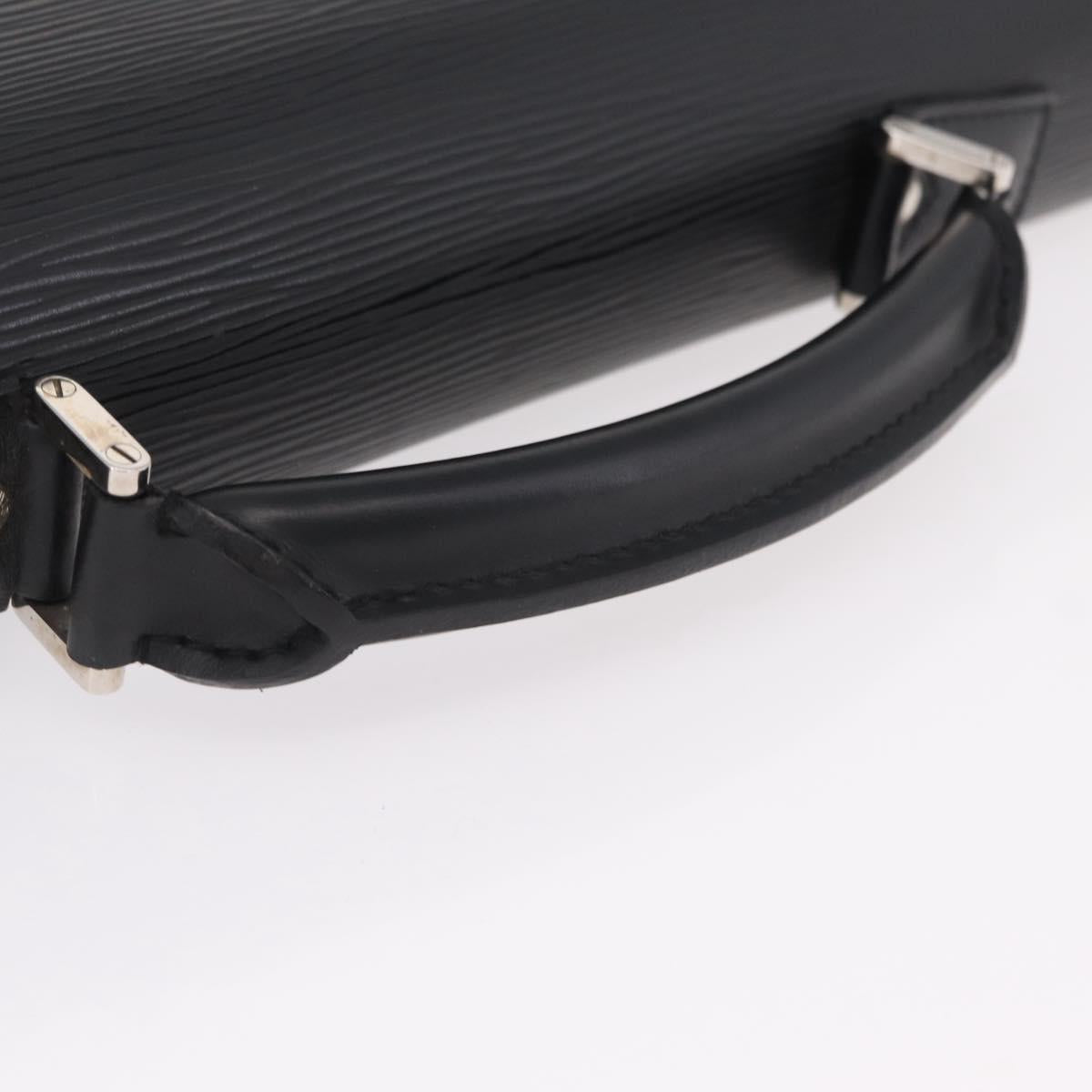 LOUIS VUITTON Epi Laguito Business Bag Noir M54552 LV Auth ep16323V