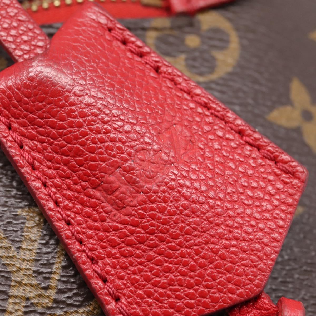 LOUIS VUITTON Monogram PopincourtPM Hand Bag 2way Red M43433 LV Auth ep16343A