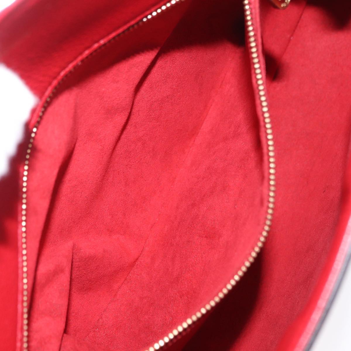 LOUIS VUITTON Monogram Florine Hand Bag 2way Red M42270 LV Auth ep16349V