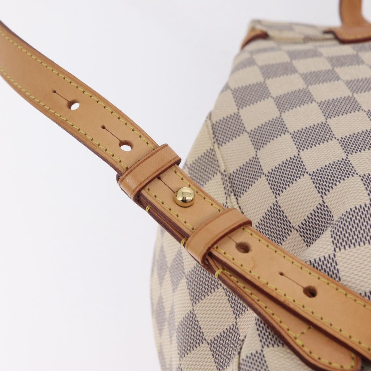 LOUIS VUITTON Damier Azur Speron Backpack N41578 LV Auth ep16361A