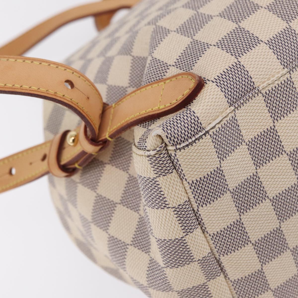 LOUIS VUITTON Damier Azur Speron Backpack N41578 LV Auth ep16361A