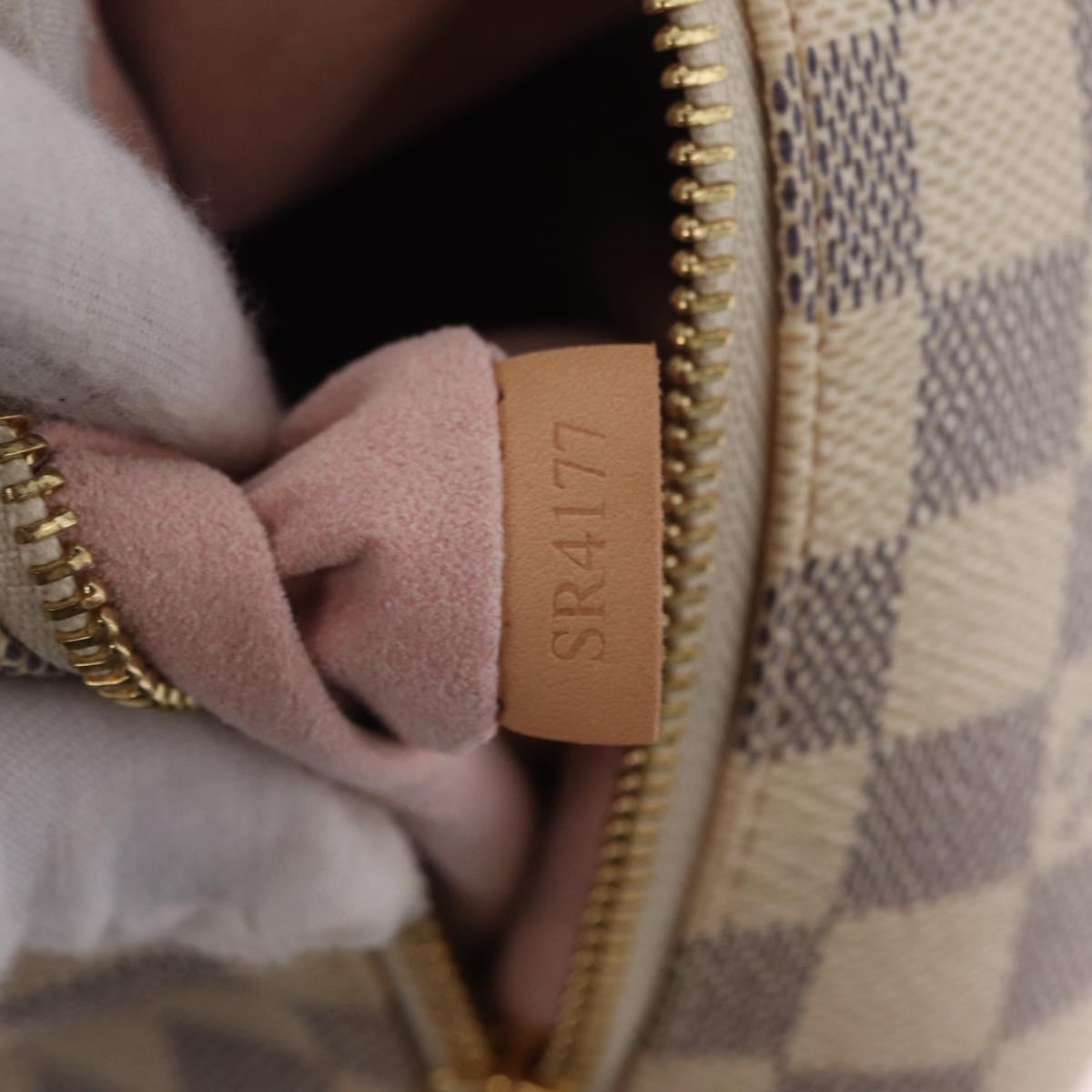 LOUIS VUITTON Damier Azur Speron Backpack N41578 LV Auth ep16361A