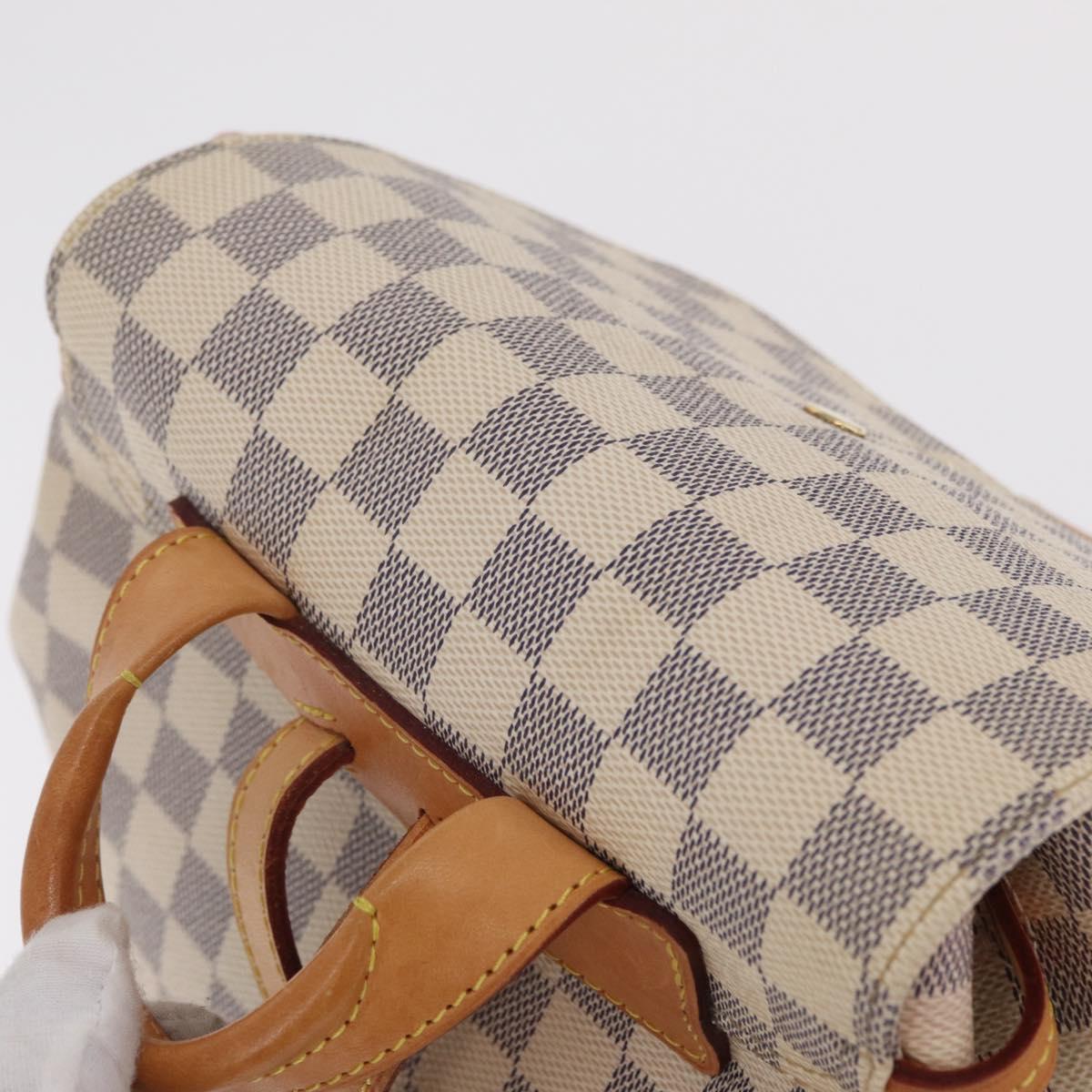 LOUIS VUITTON Damier Azur Speron Backpack N41578 LV Auth ep16361A