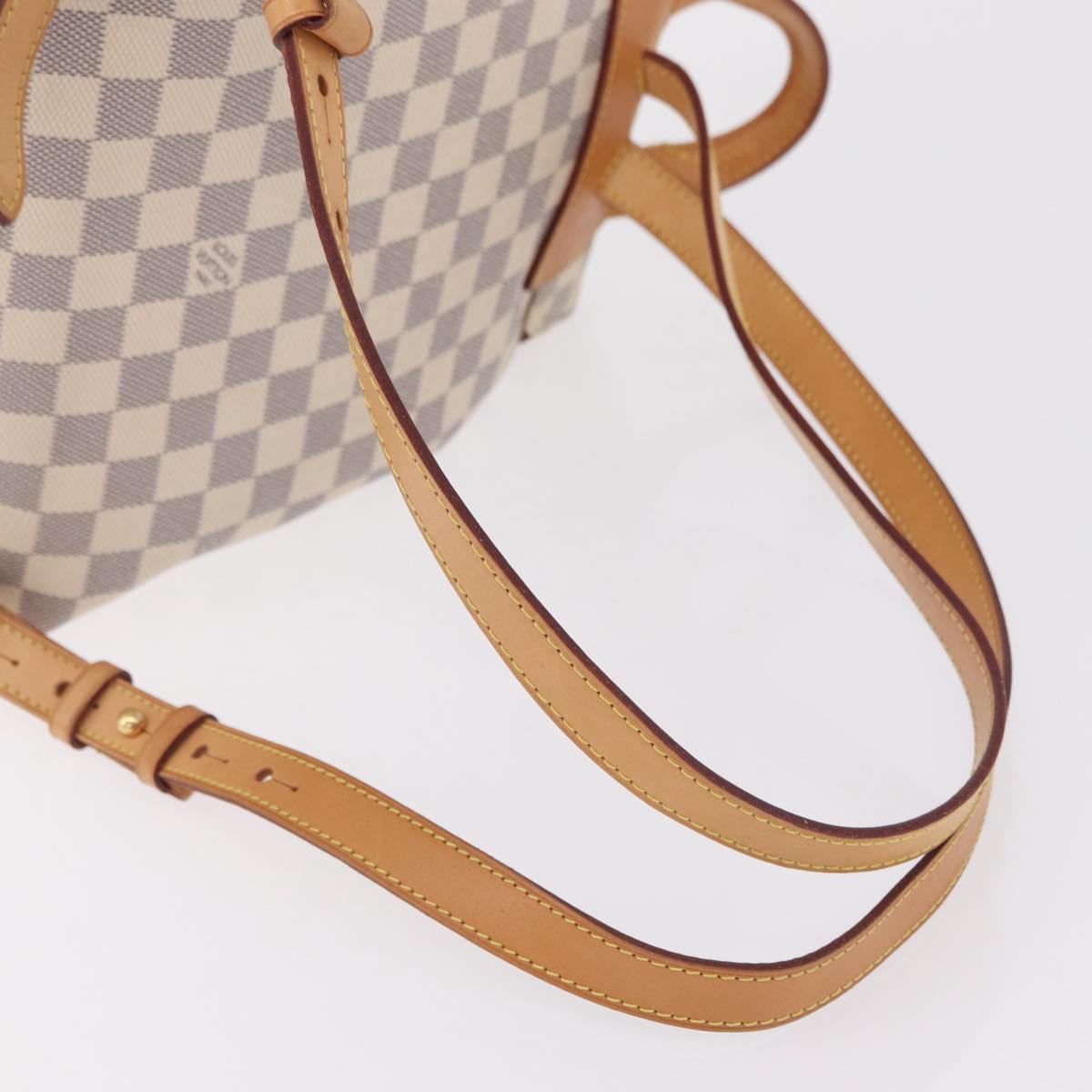 LOUIS VUITTON Damier Azur Speron Backpack N41578 LV Auth ep16361A