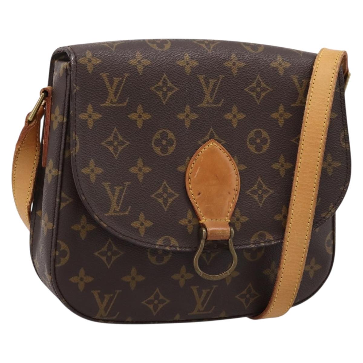 LOUIS VUITTON Monogram Saint Cloud GM Shoulder Bag M51242 LV Auth ep16368