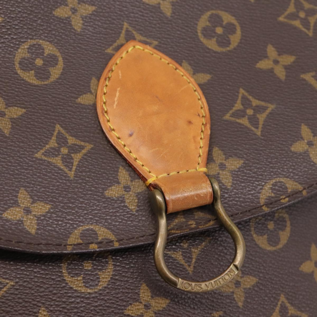 LOUIS VUITTON Monogram Saint Cloud GM Shoulder Bag M51242 LV Auth ep16368