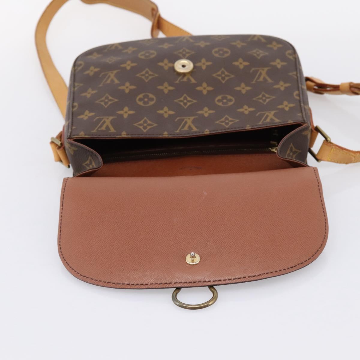 LOUIS VUITTON Monogram Saint Cloud GM Shoulder Bag M51242 LV Auth ep16368