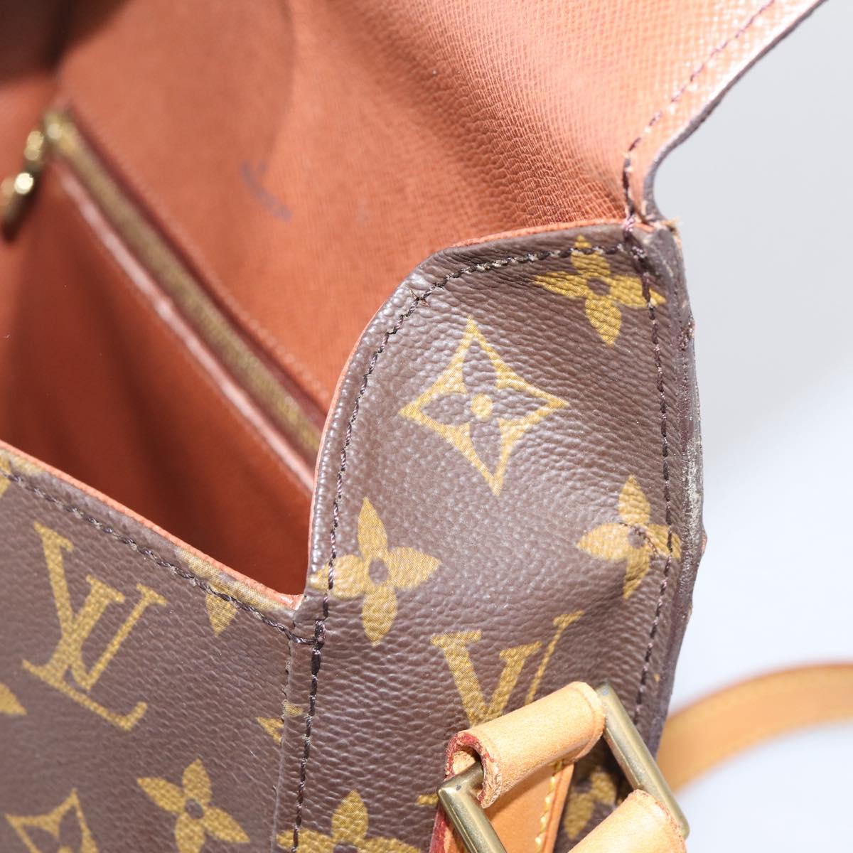 LOUIS VUITTON Monogram Saint Cloud GM Shoulder Bag M51242 LV Auth ep16368