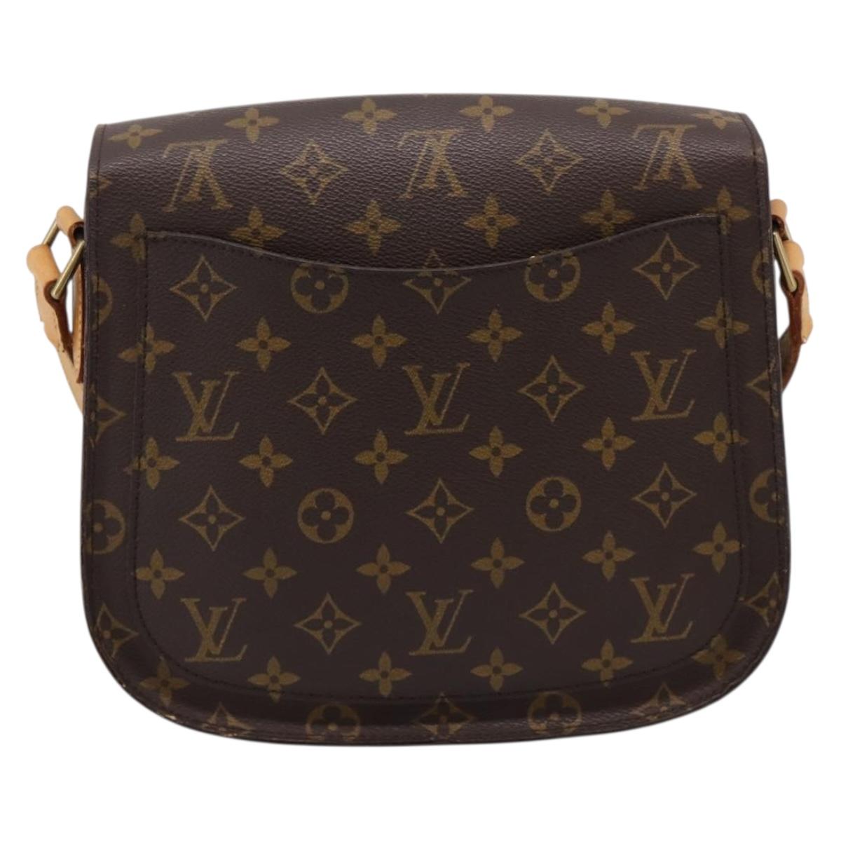 LOUIS VUITTON Monogram Saint Cloud GM Shoulder Bag M51242 LV Auth ep16368