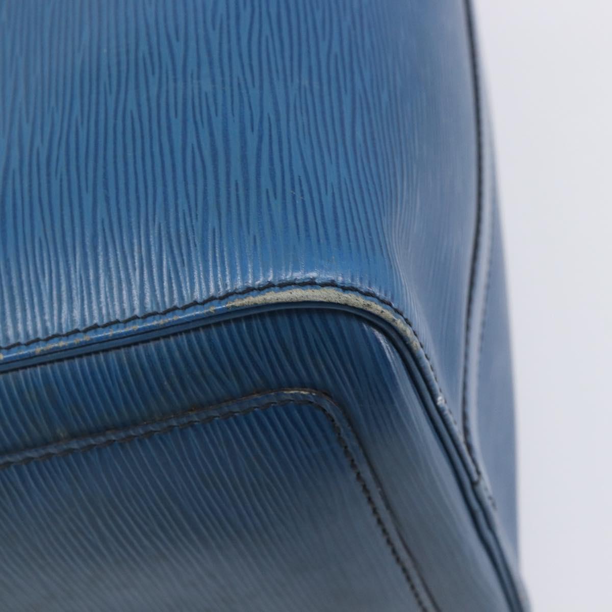 LOUIS VUITTON Epi Speedy 30 Hand Bag Toledo Blue M43005 LV Auth ep16377