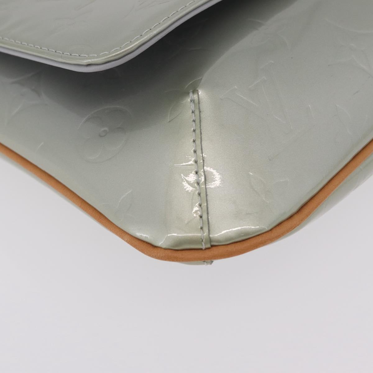 LOUIS VUITTON Monogram Vernis Thompson Street Bag Gris M91008 LV Auth ep16389V