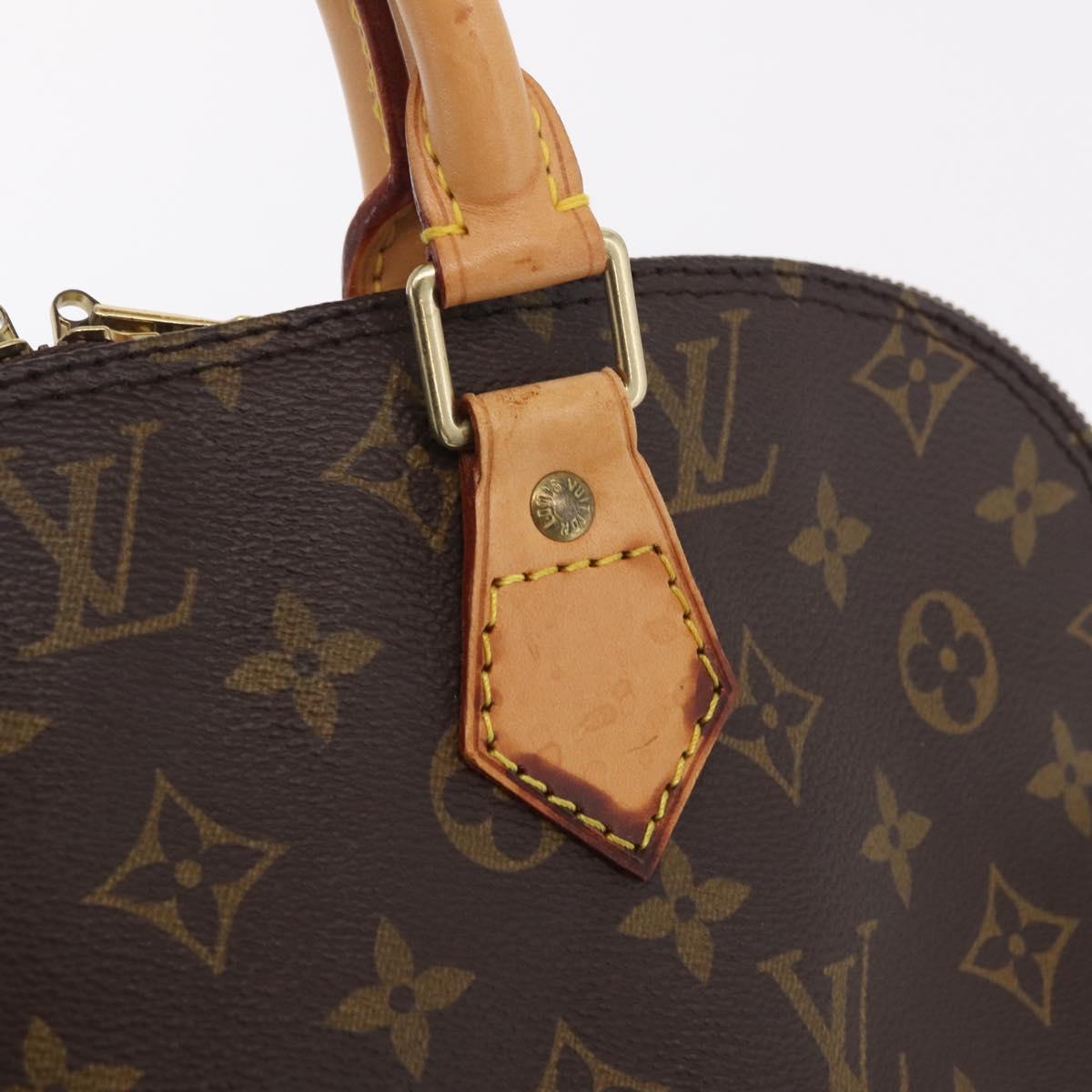 LOUIS VUITTON Monogram Alma Hand Bag M51130 LV Auth ep16392A