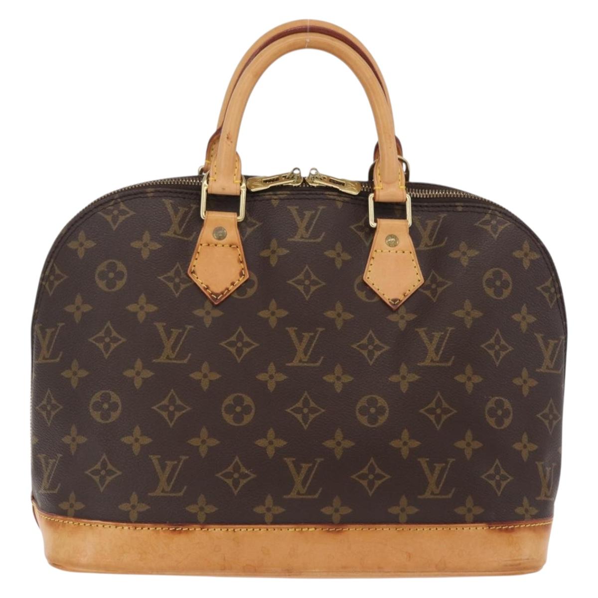 LOUIS VUITTON Monogram Alma Hand Bag M51130 LV Auth ep16392A