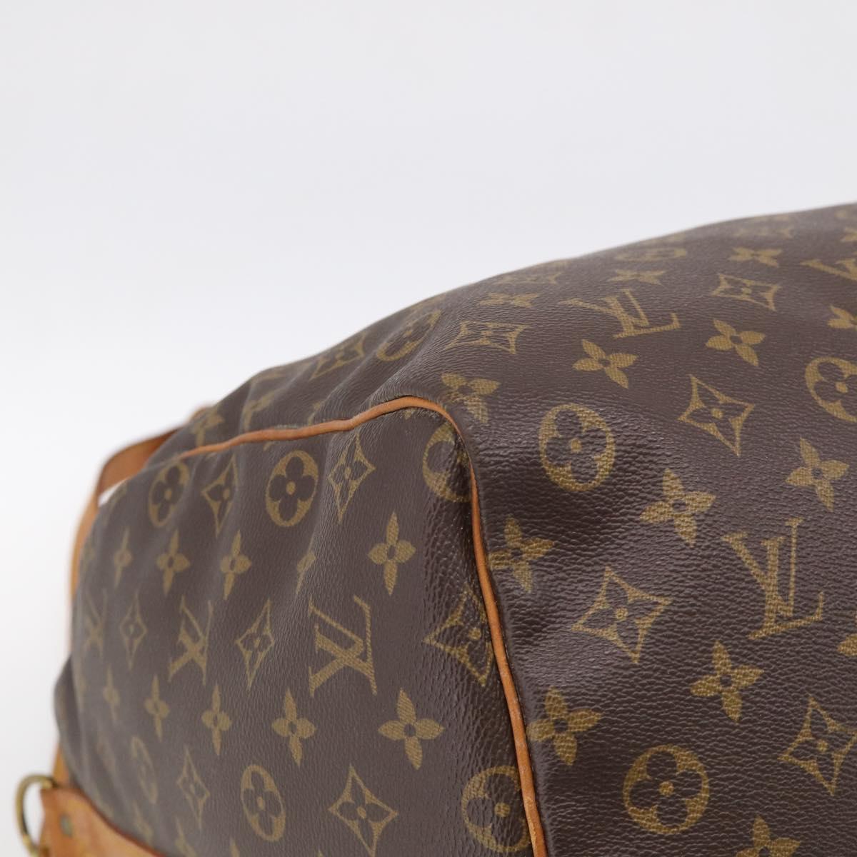 LOUIS VUITTON Monogram Keepall Bandouliere 60 Boston Bag M41412 LV Auth ep16395A