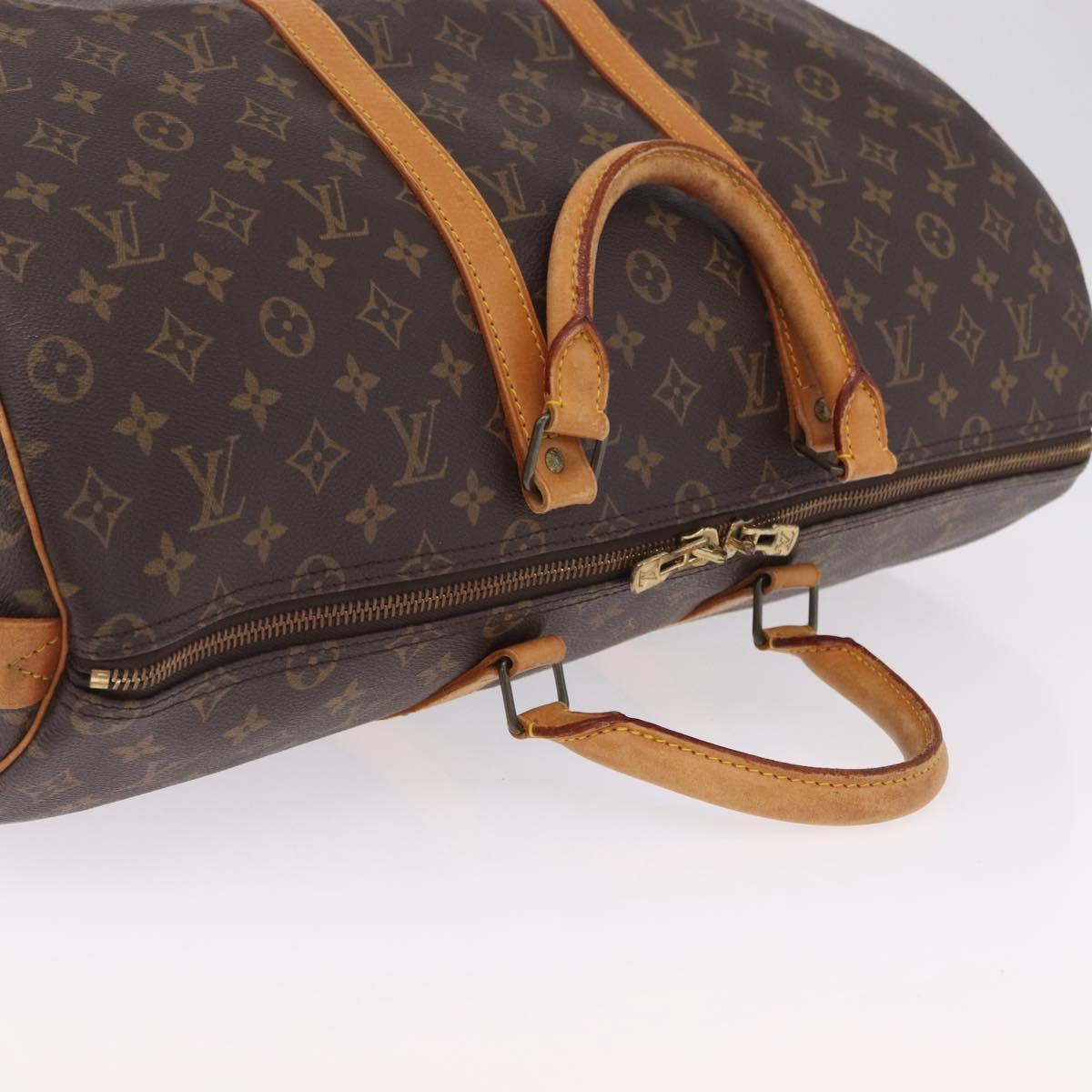 LOUIS VUITTON Monogram Keepall 50 Boston Bag M41426 LV Auth ep16396A