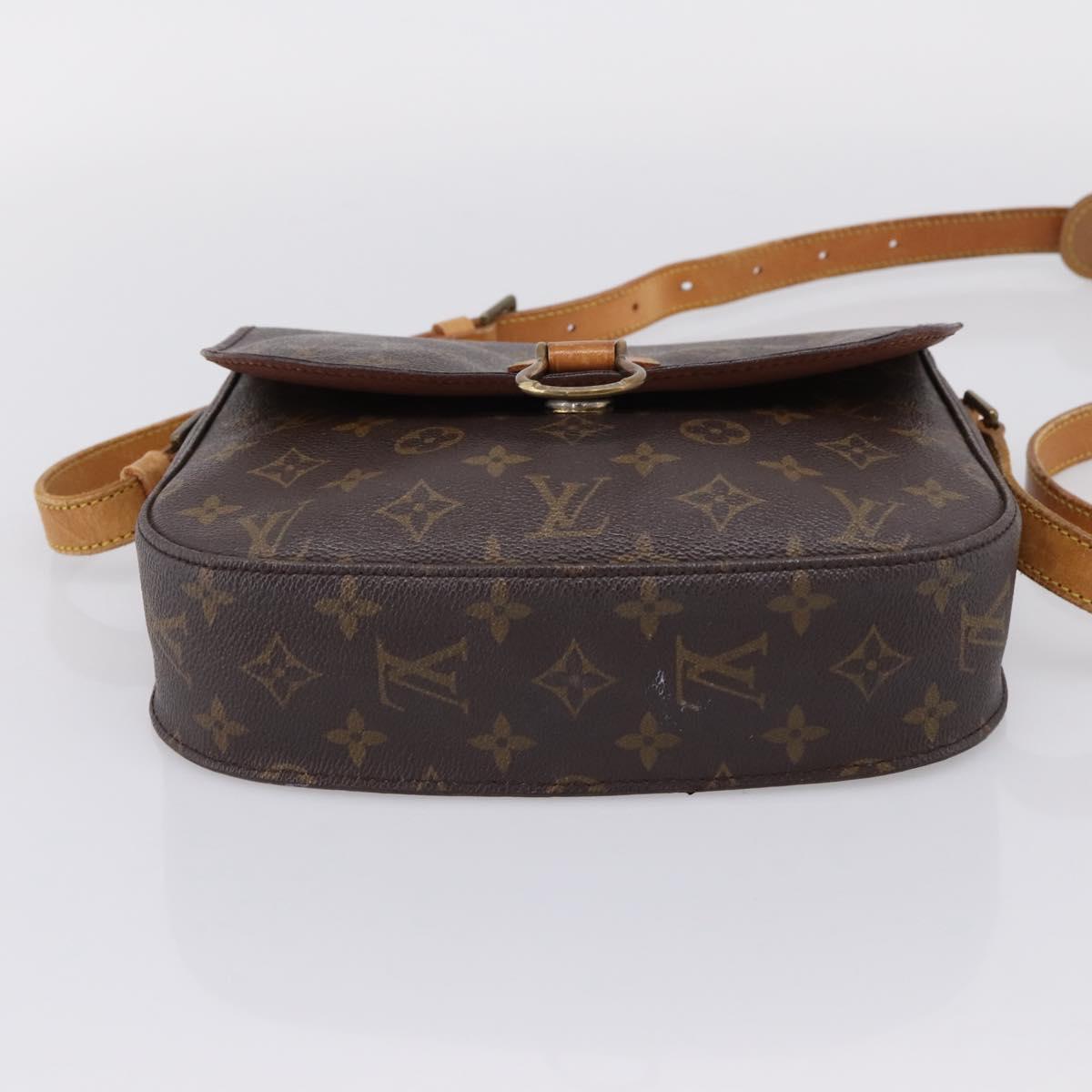LOUIS VUITTON Monogram Saint Cloud GM Shoulder Bag M51242 LV Auth ep16400