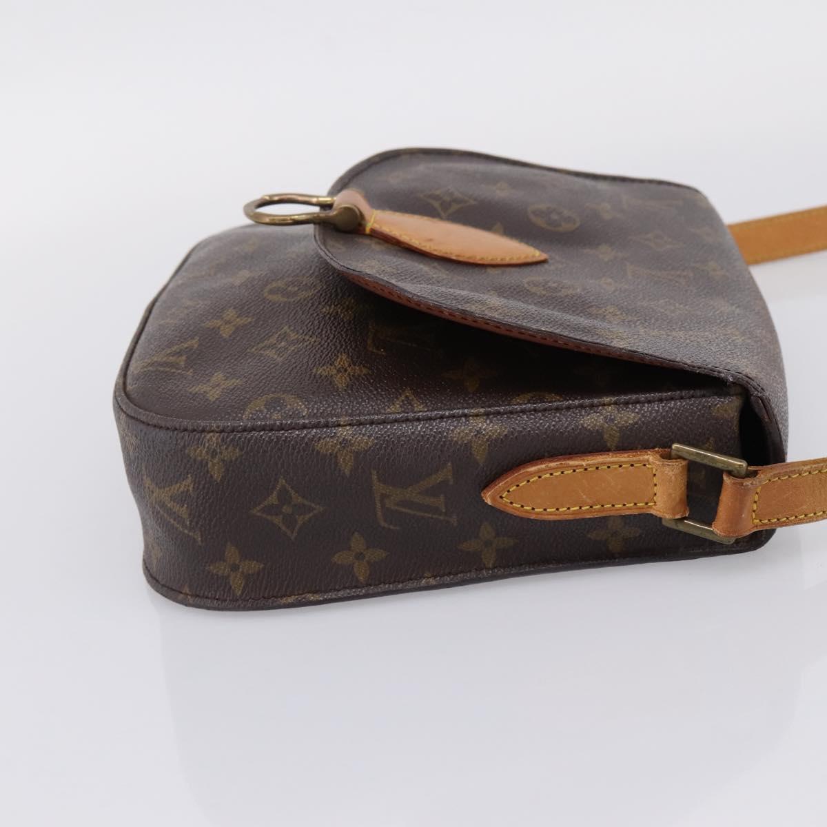 LOUIS VUITTON Monogram Saint Cloud GM Shoulder Bag M51242 LV Auth ep16400