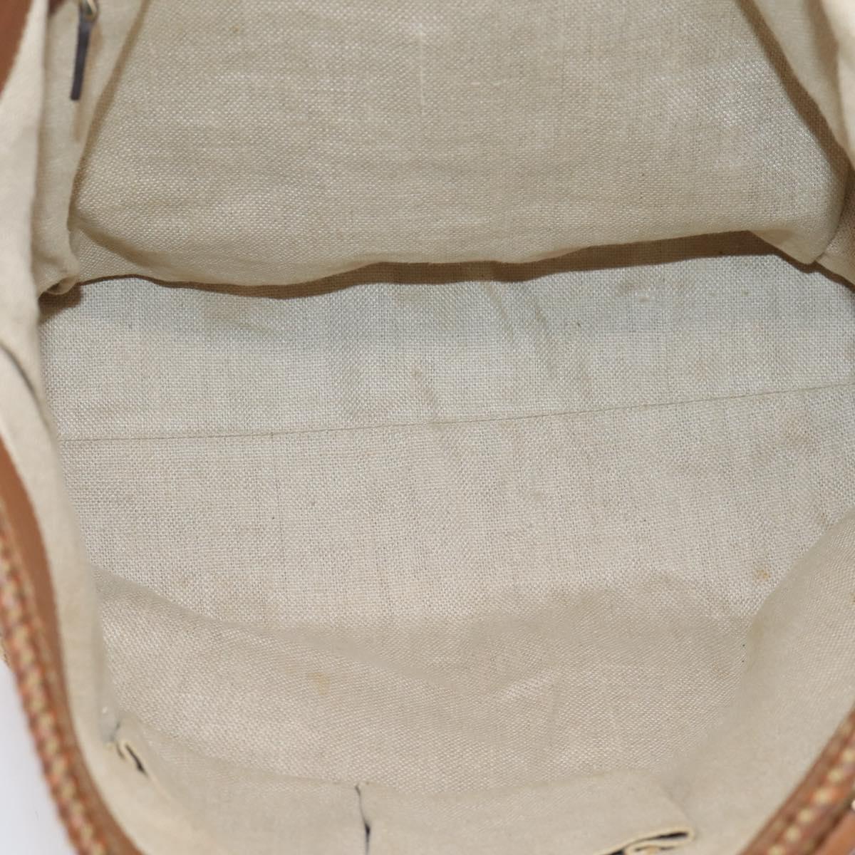 GUCCI GG Canvas Tote Bag Beige Gold 257031 Auth ep16406
